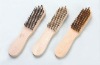 cheap wooden handle steel wire brushes