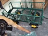 china folding green garden steel tool cart