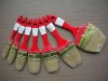 chinese natural white bristle paint brush