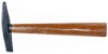 chipping hammer with wooden handle