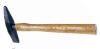 chipping hammer with wooden handle