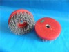 circle abrasive brush