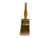 classic tapered synthetic fiber beech wood handle paint brush