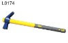 claw hammer with plastic coating handle