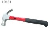 claw hammer with plastic coating handle