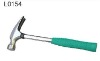 claw hammer with plastic coating handle