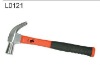 claw hammer with plastic coating handle