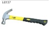 claw hammer with plastic coating handle