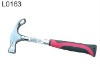 claw hammer with plastic coating handle