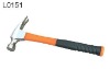 claw hammer with plastic coating handle