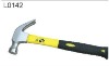 claw hammer with plastic coating handle