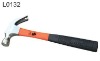 claw hammer with plastic coating handle