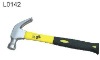 claw hammer with plastic coating handle