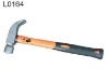 claw hammer with plastic coating handle