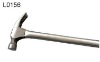 claw hammer with steel tube handle