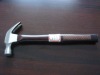 claw hammer with wooden handle