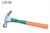 claw hammer with wooden handle