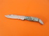 colophony handle folding blade pocket knife