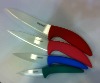 colored ceramic knife with sheath ,White blade and zirconium oxide blade