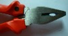 combination nose plier with rubber handle