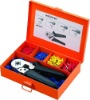 combination tools in metal box
