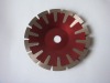 concave segmented saw blade