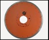 continuous rim wet cutting diamond saw blade for polished crystal tile (welding)continuous rim