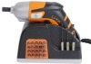 cordless screwdriver with lithium-ion battery