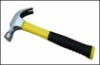 covered fiberglass handle claw hammer