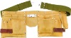 cow split leather tool belt with many pockets JX -1
