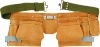 cow split leather tool belt with many pockets JX -2