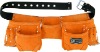 cow split leather wait pouch with many pockets JX -2A