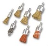 crimped Stainless steel wire End brush with Short shank