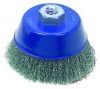 crimped steel wire cup brush