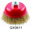 crimped wire cup brush