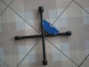 cross wheel wrench with plastic pad