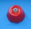 cup brush with crimped wire