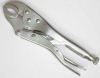 curved jaw locking pliers, CR type