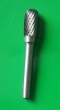 cylindrical half circular nose tungsten carbide burrs