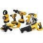 dc6pakia xrp 18-volt cordless 6-tool combo kit, includes