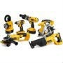 dc6pakia xrp 18-volt cordless 6-tool combo kit, includes