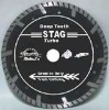 deep teeth turbo small diamond blade for fast cutting marble--STAJ