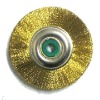 dental brass wire brush