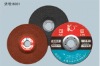 depressed center resin bonded grinding wheel