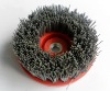 diamond abrasive brush for antique effect