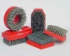 diamond abrasive brush for marble granite antique effect