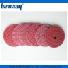 diamond abrasive polishing pad