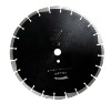 diamond asphalt cutting disc with protective teeth
