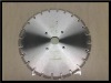 diamond concrete cutting disc U shape tooth segment welding