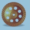 diamond continuous turbo grinding cup wheel